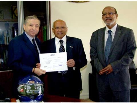 President Of The International Federation For Automobile Visit To Yemen